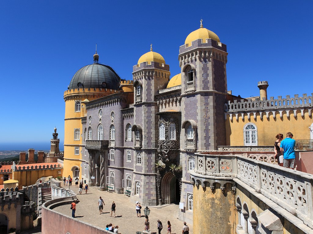 Moorish Castle and Pena National Palace 2009 Aug